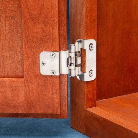 3 8 Inset Hinges Rockler Woodworking, Concealed Hinges Inset Cabinet Doors