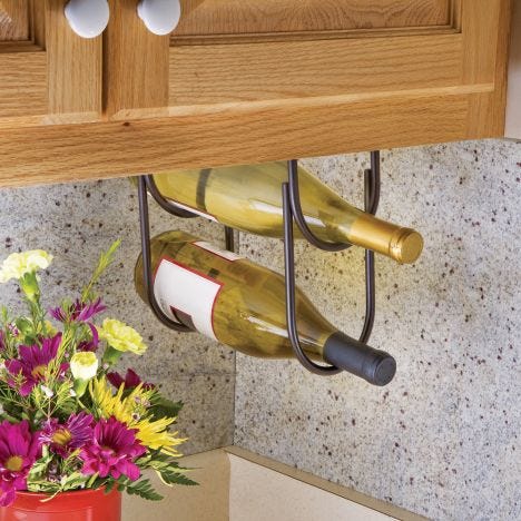 Wire Wine Bottle Rack Hanger Holder Rev-A-Shelf 