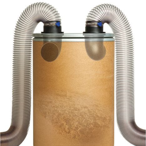 separator rockler woodworking apron af150 buitenfilter tendotools
