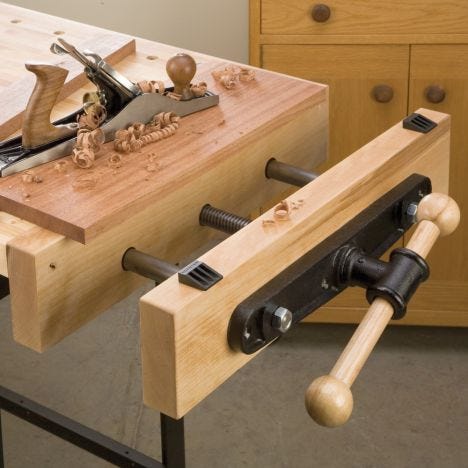 12 Quick Release End Vise Rockler Woodworking And Hardware