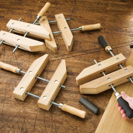 Wooden Handscrew Clamps Clamps Rockler Woodworking Tools