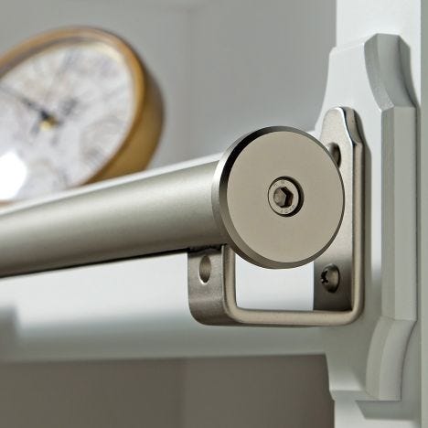 Details about   Cotterman Library Ladder Hardware L-17 Left End Track Support Bracket 