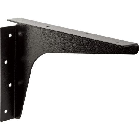 16 Pack-6X11.25" Metal Shelf Brackets  With LIP Modern Industrial Iron 