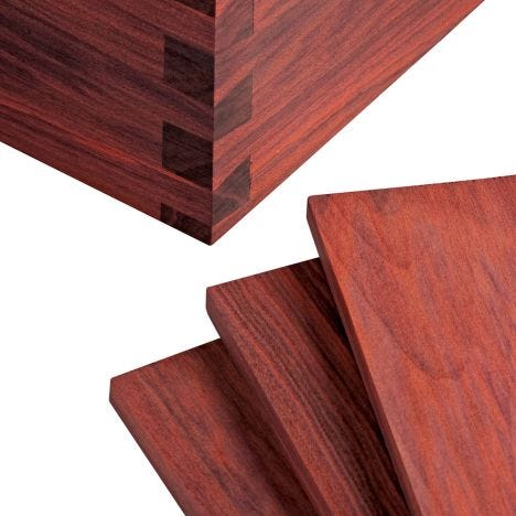 Garderobe Hav Minde om Redheart by the Piece, 3/4''x 3'' x 24'' | Rockler Woodworking and Hardware