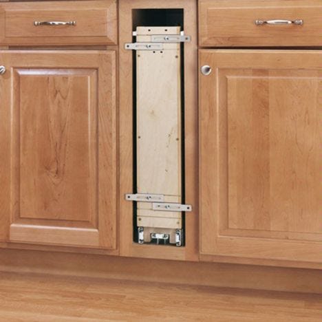 Base Cabinet Pullout Organizers Rev A, Narrow Floor Cabinet Kitchen