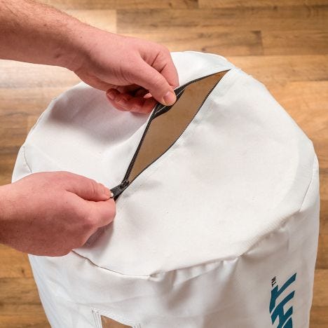 Replacement Cloth Dust Bag 30 Micron fits Shop Fox W1826 Wall Dust Collector 