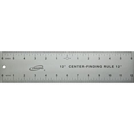 Igaging Center Rule and Angle Gauge 