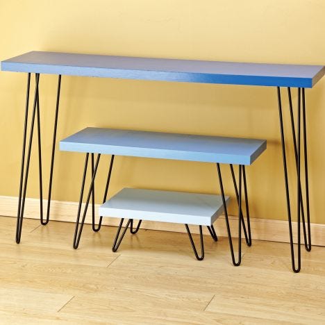 I Semble Hairpin Table Legs Rockler, How To Attach Hairpin Table Legs