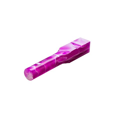 1" x 1" x 5" Pen Blank Violet & Pink Acrylester #61 