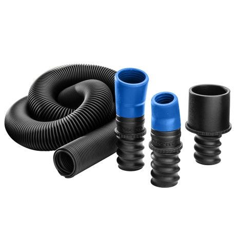 Universal Power Tool Hose Adaptor Kit For Dust Extraction Vacuum Cleaners 