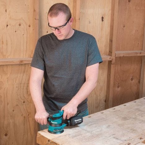 Makita BO5041K 5'' Random Orbit Sander Kit | Rockler Woodworking