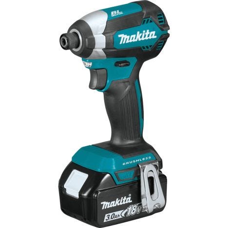 Makita 18V LXT Lithium-Ion Brushless Cordless Impact Driver Kit, 3.0Ah | Rockler Woodworking and Hardware