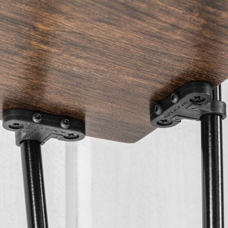 Rockler Hairpin Leg Shelf Brackets, How To Put Hairpin Legs On A Round Table