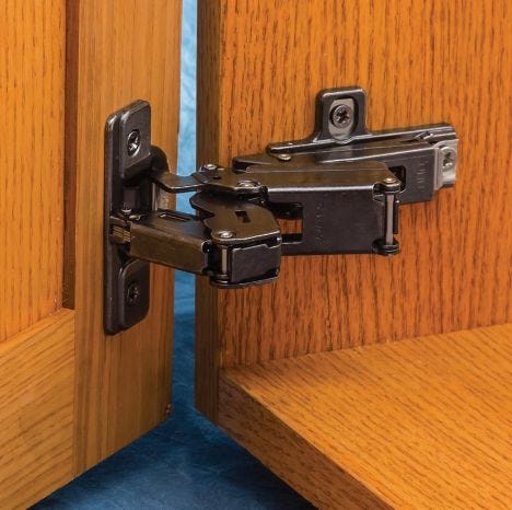 SALICE 165-DEGREE FULL OVERLAY SELF CLOSING HINGE LOT OF 2 ***NNB*** 