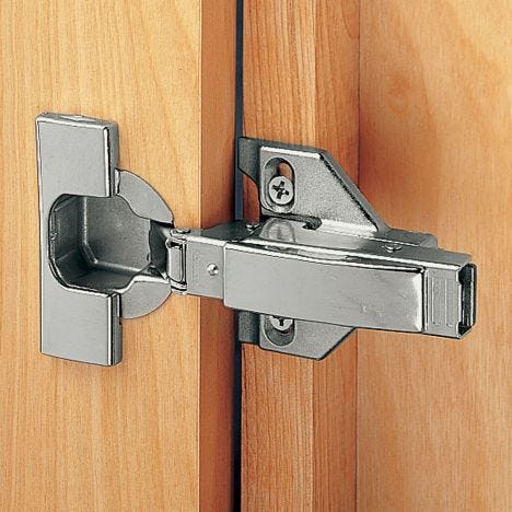 Blum 120 Overlay Clip Top 3 Way Face Frame Hinges Hinges Rockler Woodworking And Hardware