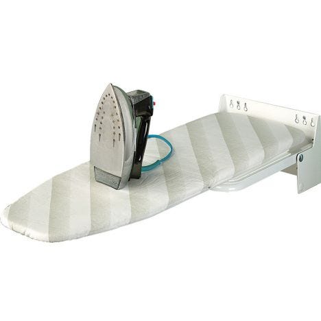 Wall Mounted Fold Up Ironing Board Rockler Woodworking And Hardware - Ironing Board Wall Mount Bracket
