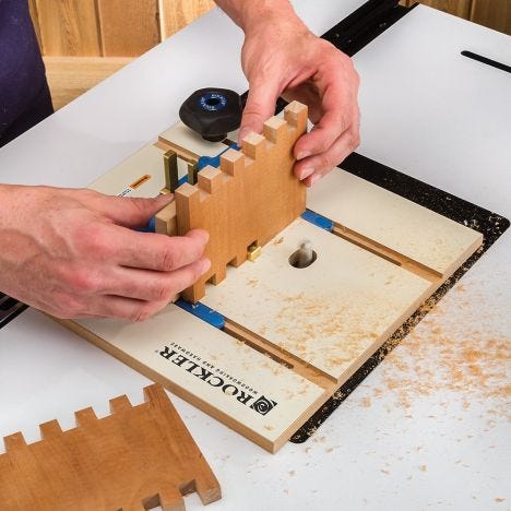 Rockler 422866 Router Table Box Joint Jig 