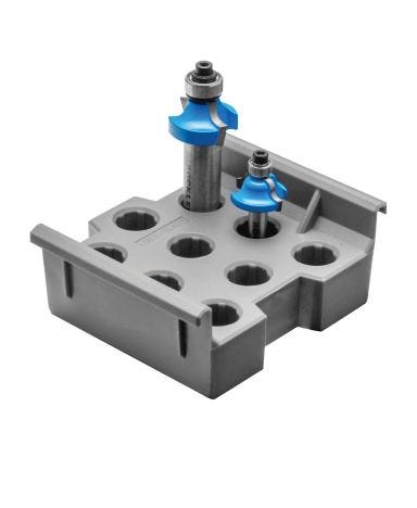 Router Bit Holders for Rockler Lock-Align Drawer Organizer System
