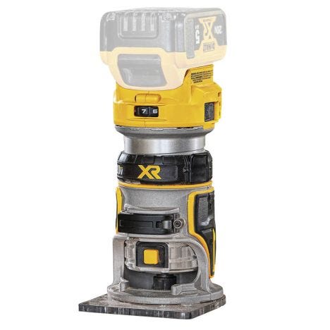 DeWalt 20V XR Cordless/Brushless Router, Bare - Rockler