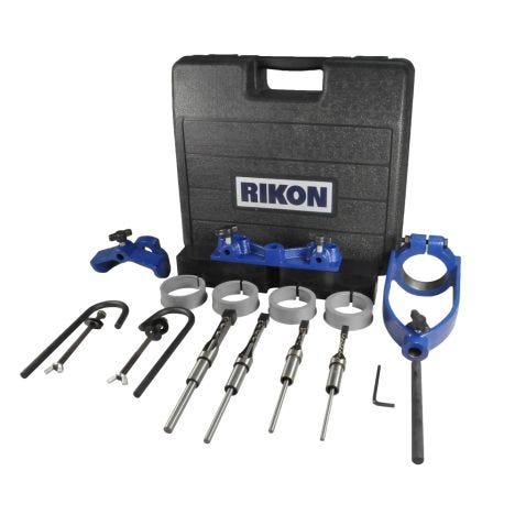 Mortising Kit Drill Press Locator Tool Set Woodworking Square Hole Chisel USA 