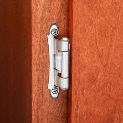Self Closing Face Mount Cabinet Hinges, How To Install Surface Mount Cabinet Hinges