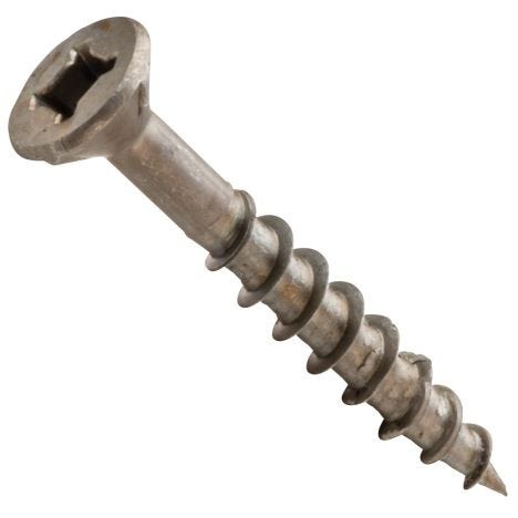 Zinc-Plated Steel for Attaches Sheet Metal to Wood Or Fiberglass Box of 100 Tight-Point #12 x 1 Phillips Flat Head Countersink Screw Plastic 