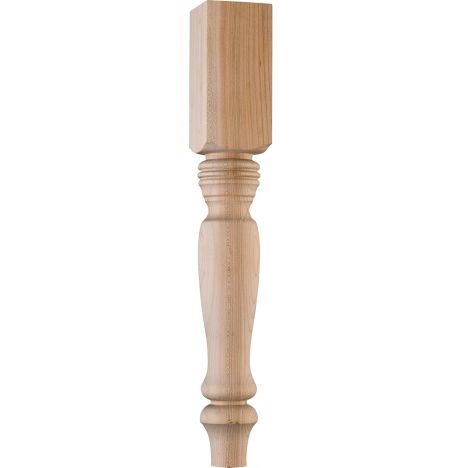 Country Table Legs 15 Long Leg, Decorative Wooden Table Legs