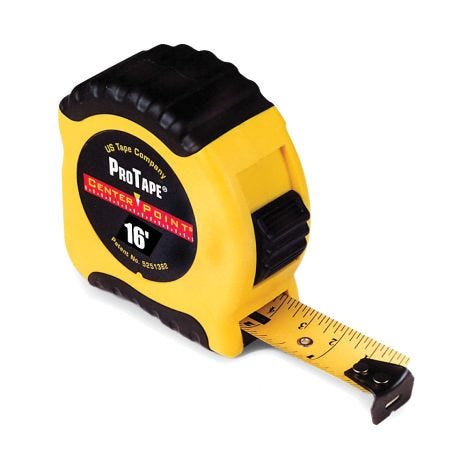 Tape Measures Center-point Tape Measure-Select Option - Rockler Woodworking Tools