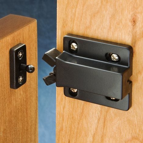 30 Pressure Push To Open Touch Release Kitchen loft Cabinet Door Catches Latch 