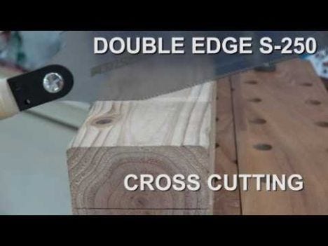 Z-Saw S-250 Double-Edge Ryoba Saw and Replacement Blade -Rockler