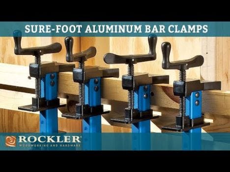 24 Sure-foot® Aluminum Bar Clamp