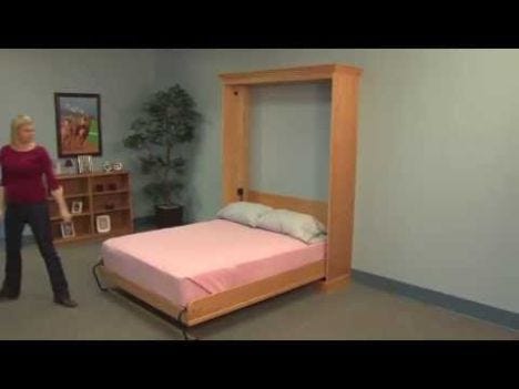 Deluxe Murphy Bed Kits Side Mount, How To Build A Queen Size Murphy Bed