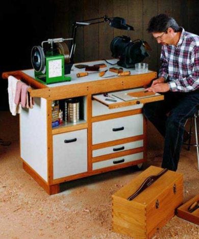 Woodworker's Journal The Ultimate Sharpening Station Plan 