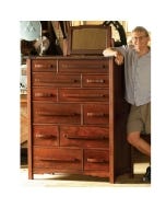 Greene & Greene Inspired Dresser Downloadable Plan