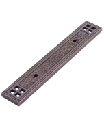 Satin Bronze Arts & Crafts Backplate for 3'' Arts and Crafts Pull