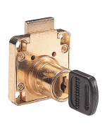 Surface Mounted Brass Plated Lock