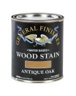 General Finishes Water Based Wood Stain, Antique Oak, Pint 