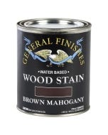 General Finishes Water Based Wood Stain, Brown Mahogany