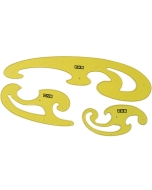 Rockler French Curve Templates - 3 Piece Set