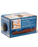 silhouette of Woodturner's Multi-Roll Sanding Pack 