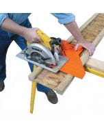 Pro-Cut instantly aligns your saw to the cut line.