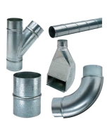 Spiral Pipe and Fittings for Dust Collection System