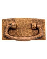 Light Copper Stickley Arts & Crafts Drawer Pulls