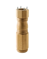 Oak Colonial Pedestal Base