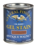 General Finishes Gel Stain, Antique Walnut