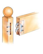 Bed Rail Hooks