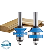 Rockler Bead In-Stile and Rail Router Bit Set - 1/2" Shank