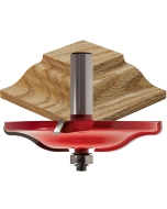 Freud® 99-520 Quadra-Cut™ Ogee Raised Panel Router Bit - 3-1/2" Dia x 5/8" H x 1/2" Shank