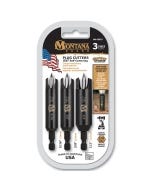 3-Pc. Self-Centering Plug Cutter Set