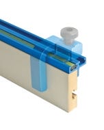 Silhouette image of the Rockler Double T-Track Fence Cap
